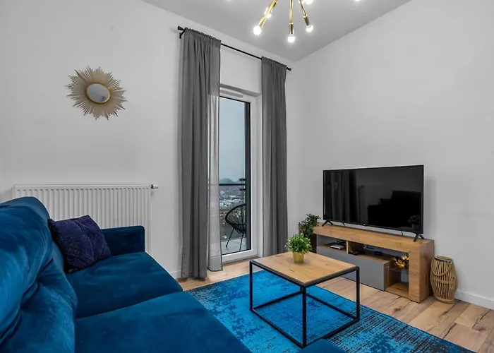 Warsaw Business Apartments - Air Conditioning, 10Th Floor, City View, Balcony - By Rentujemy